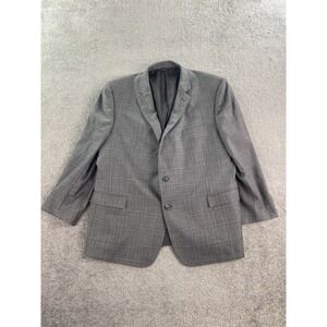 Brooks Brothers Suit Jacket 50 R Gray Wool Regent Vitale Barberis Canonico Italy